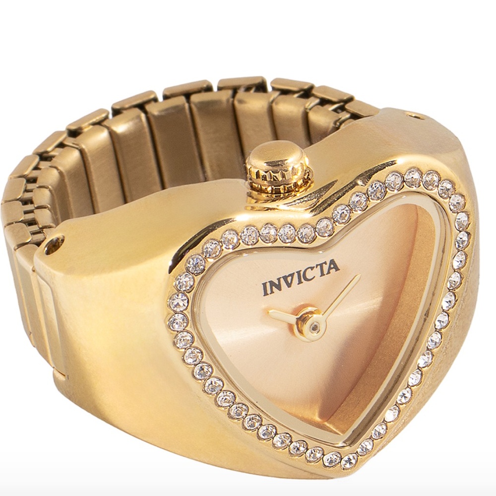 INVICTA RING NWT Mini Angel Ladies Watch Quartz case size 18.5mm stainless steel